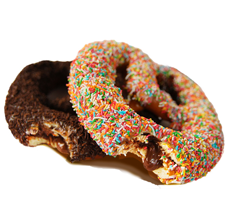 Hazelnut-choc Sprinkle Bretzel